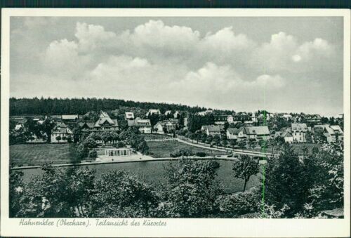 Ansichtskarte Hahnenklee Oberharz Teilansicht  (Nr.9066)