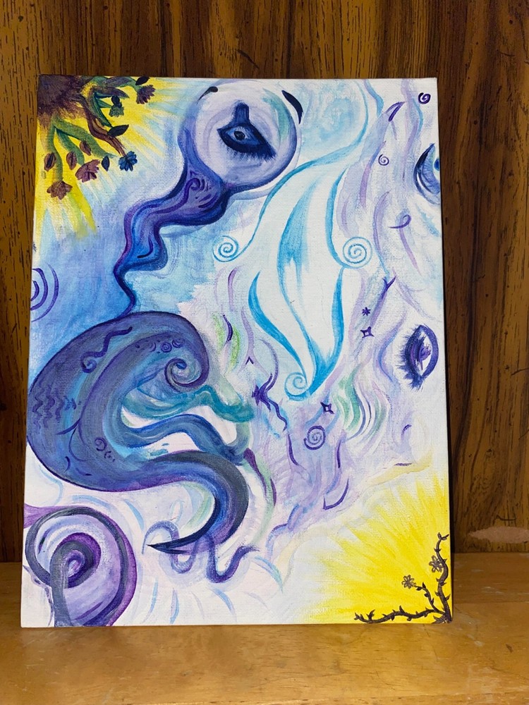 Art Handmade Intricate Painting