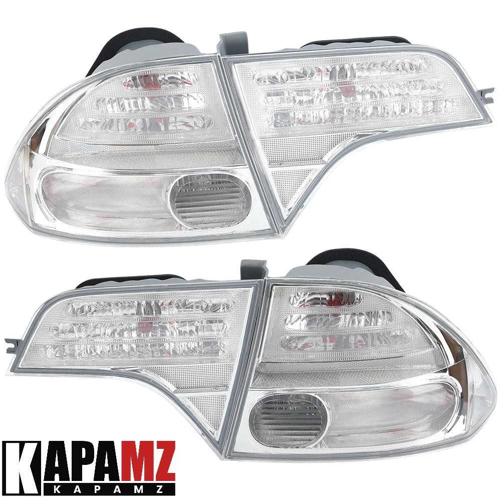 Clear Tail Lights For 8th Gen Honda Civic Sedan 2006-2011 Rear Lights Assembly