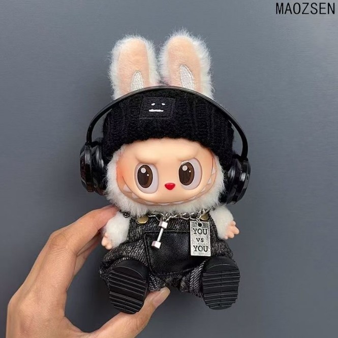 Labubu Monster Streetwear Outfit Set for 15CM/17CM Figures - No Toy Included