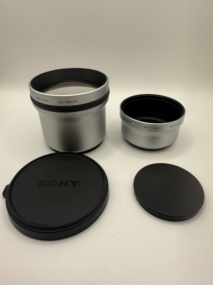 【Excellent】SONY VCL-DEH17V Tele End Conversion Lens 1.7X from Japan