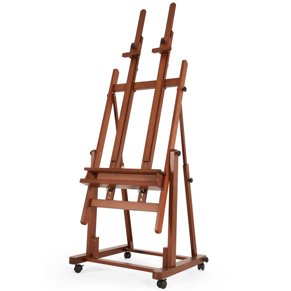 VISWIN Double Mast Extra Large H-Frame Easel Hold Canvas up to 83