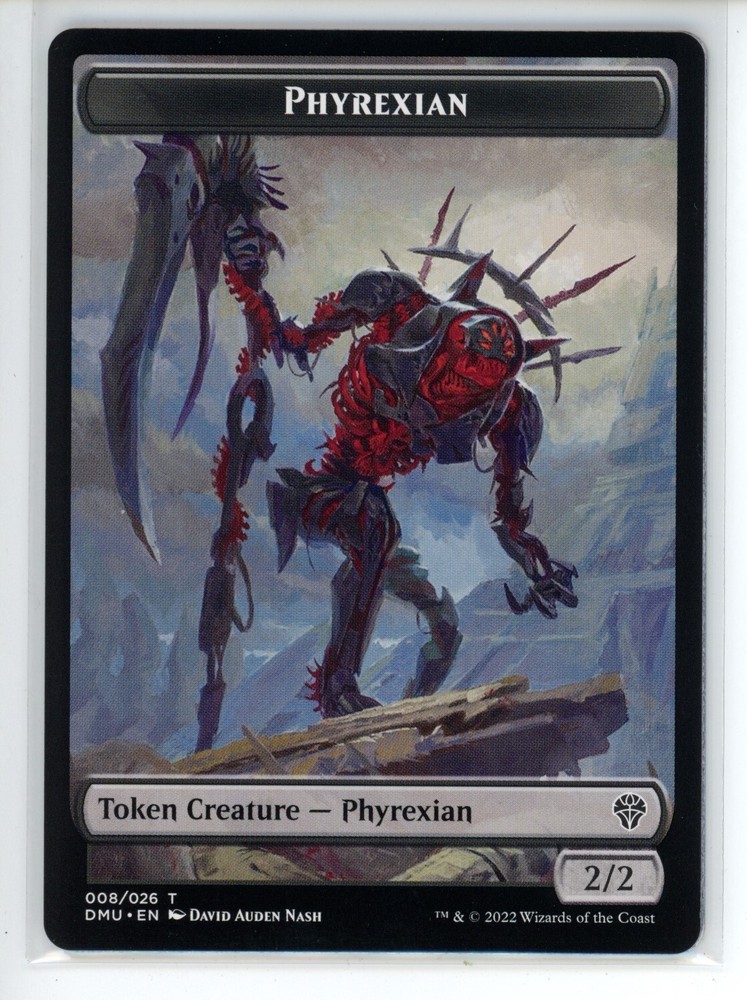 PHYREXIAN TOKEN Dominaria United #8 DMU(NM+)(MTG)