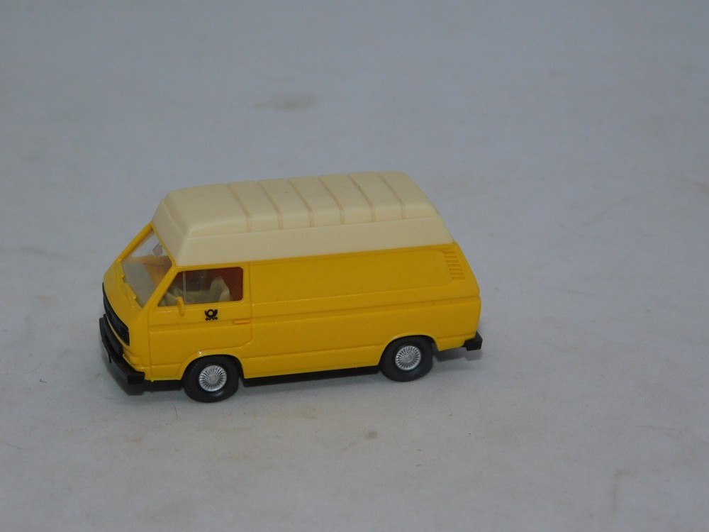 WIKING HO 1/87 VW KOMBI TRANSPORTER T3 GERMAN POST no box #29414