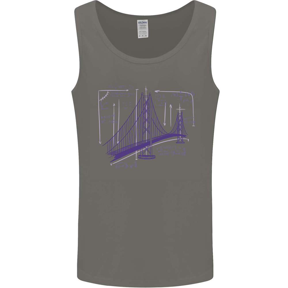 Bridge Equation Physics Maths Geek Mens Vest Tank Top