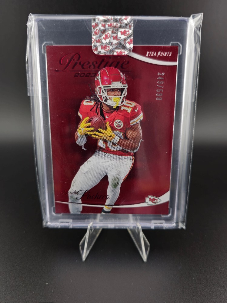 2023 Panini Prestige - Xtra Points Premium Red #146 Isiah Pacheco /399