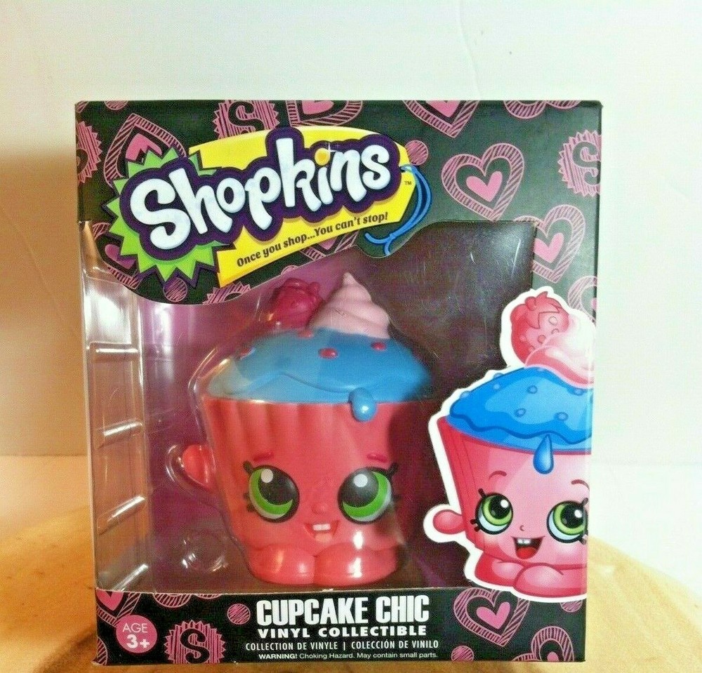 Funko Shopkins Cupcake Chic Vinyl Collectible (Blue Frosting)