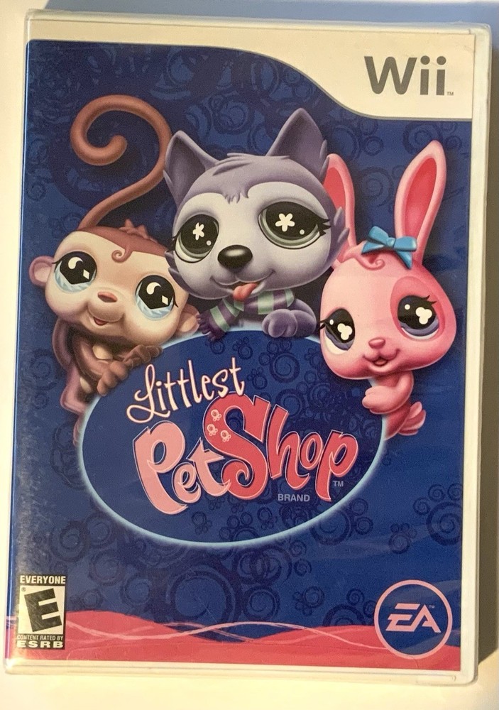 Littlest Pet Shop for Nintendo Wii 2008 EA Rated E New Factory Sealed
