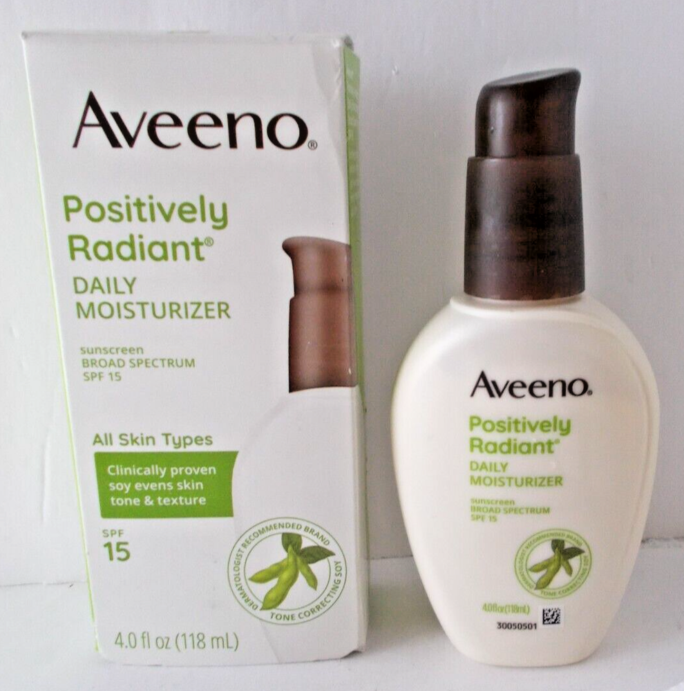 AVEENO Positively Radiant SPF 15 Broad Spectrum Moisturizer Discontinued