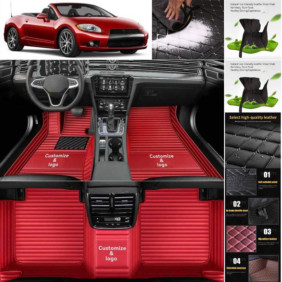 Custom All-Weather Floor & Cargo Mats for Mitsubishi Eclipse