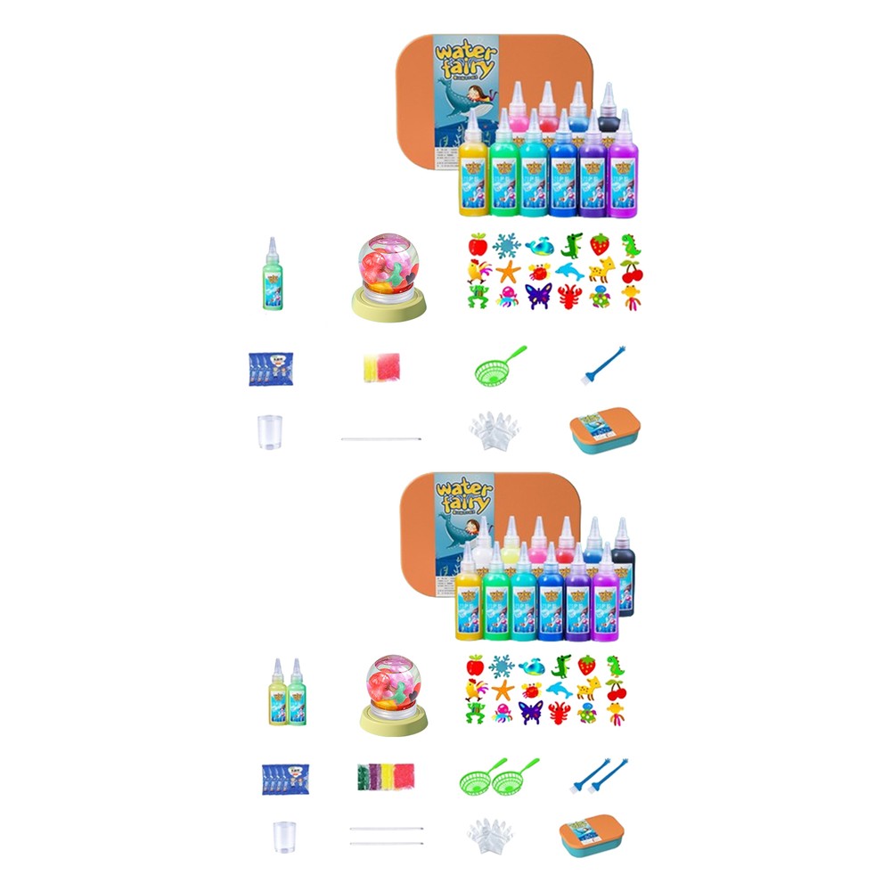 Puzzle Handmade DIY Magi-cal Water El-f Material Package Set Marine Creature Toy