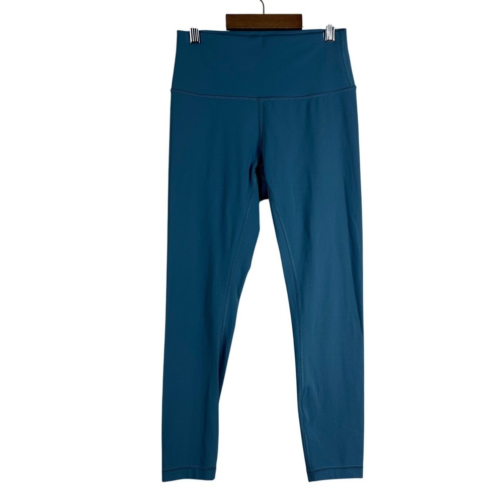 Lululemon Align High-Rise Pant 25 Teal Blue Nulu Yoga Leggings Womens Size 6
