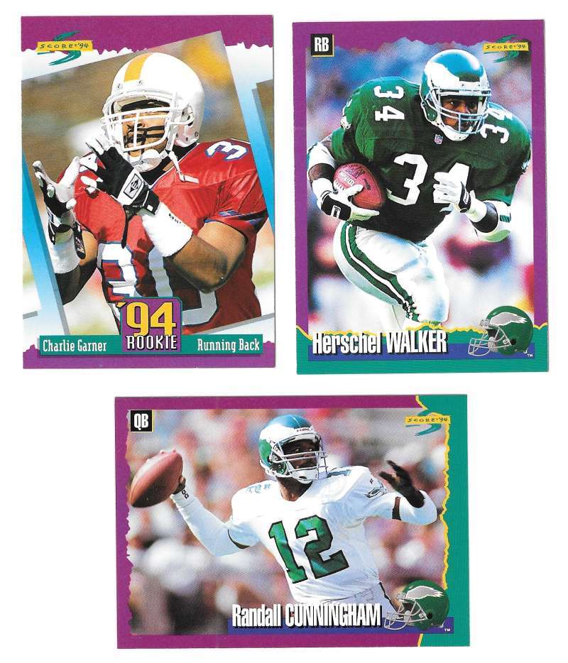 1994 Score Football Team Set - PHILADELPHIA EAGLES