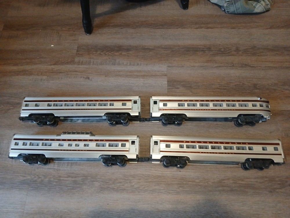 Lionel Original Postwar Congressional Train Cars Set of 4