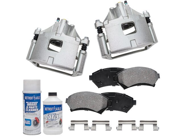 For Chevrolet Monte Carlo Brake Pad and Caliper Kit Detroit Axle 43689DSFS