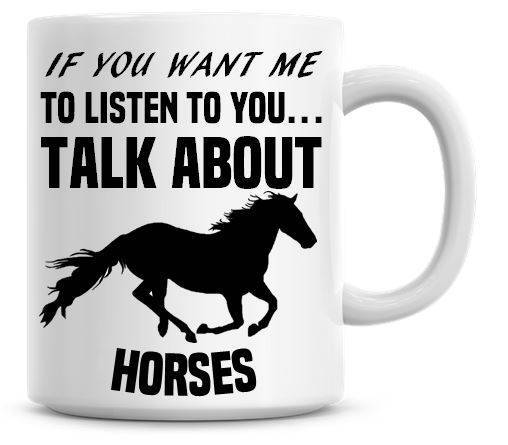 Horse Lover Coffee Mug For Equestrian Enthusiasts