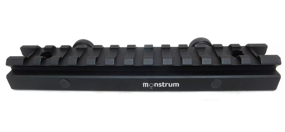 Compact 0.5-Inch Picatinny Riser Mount for Scopes and Optics, 5.7-Inch Long