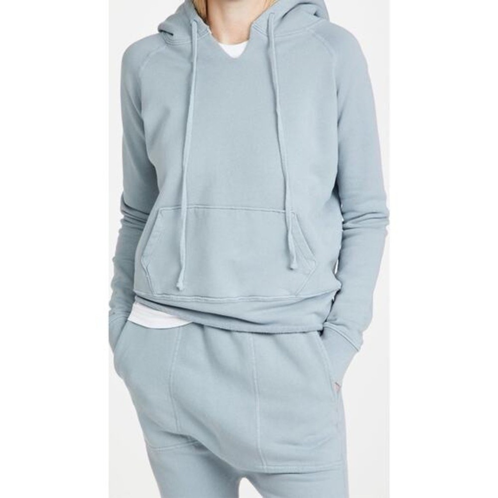 Nili Lotan Janie Pullover hoodie light blue - Small