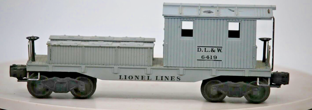 Lionel O27 Gauge DL&W Gray Work Caboose No 6419 C-5