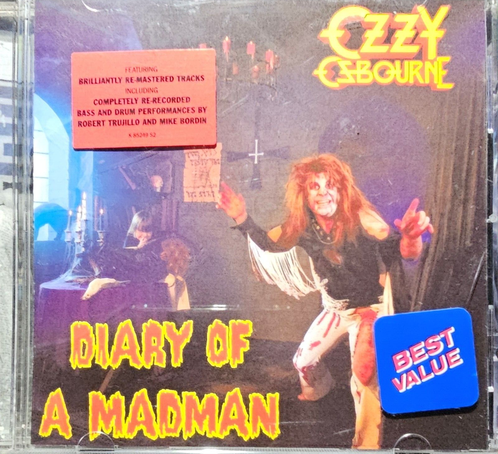 Ozzy Osbourne Diary of A Madman CD Vintage