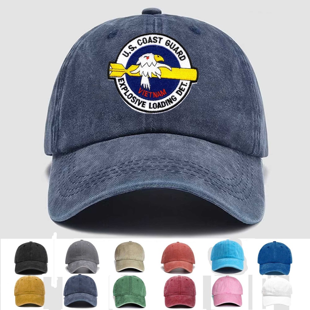 Custom Embroidered Hat Explosive Loading Detachment, Veteran Cap, Trucker Hat