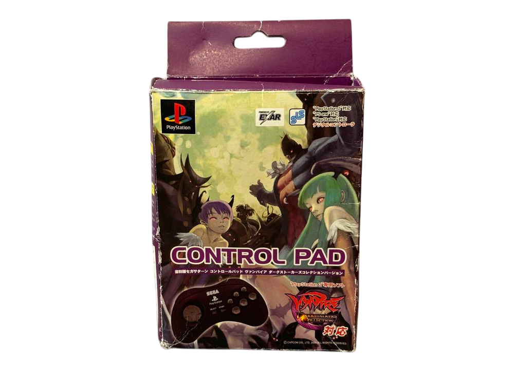 PS sega saturn controller Vampire Darkstalkers SS PS1 PS2 purple pad sony :JP