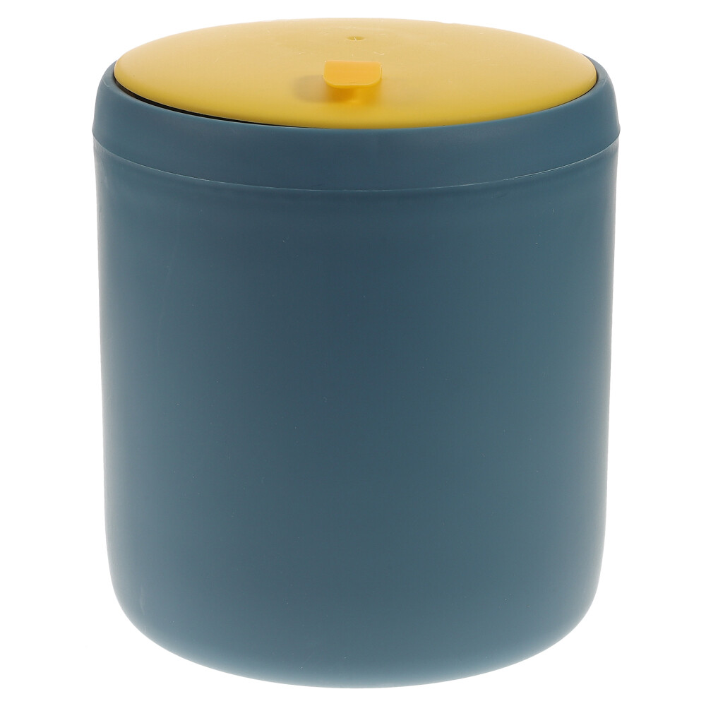 Table Garbage Can Tiny Desk Trash Can Vanity Waste Bin Desktop Wastebasket