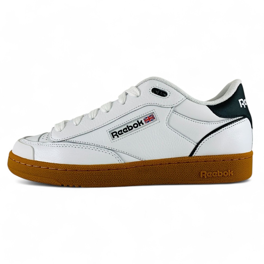 Reebok Club C Bulc White Black Men's Shoes Casual Athletic Sneakers 100033926