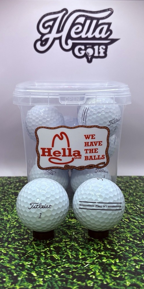 12 Pack 2025 Titleist Pro-v1 (4A++) Enhanced Align. Golf Balls ~Hella Mint ++~