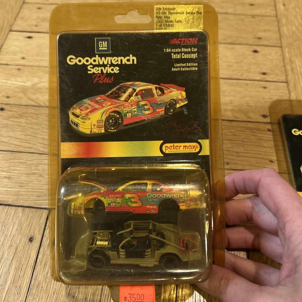 1:64 Dale Earnhardt #3 TOTAL CONCEPT/ PETER MAX 2000 ACTION DieCast NASCAR