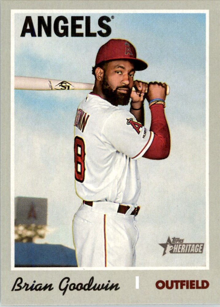 2019 Topps Heritage #550 Brian Goodwin