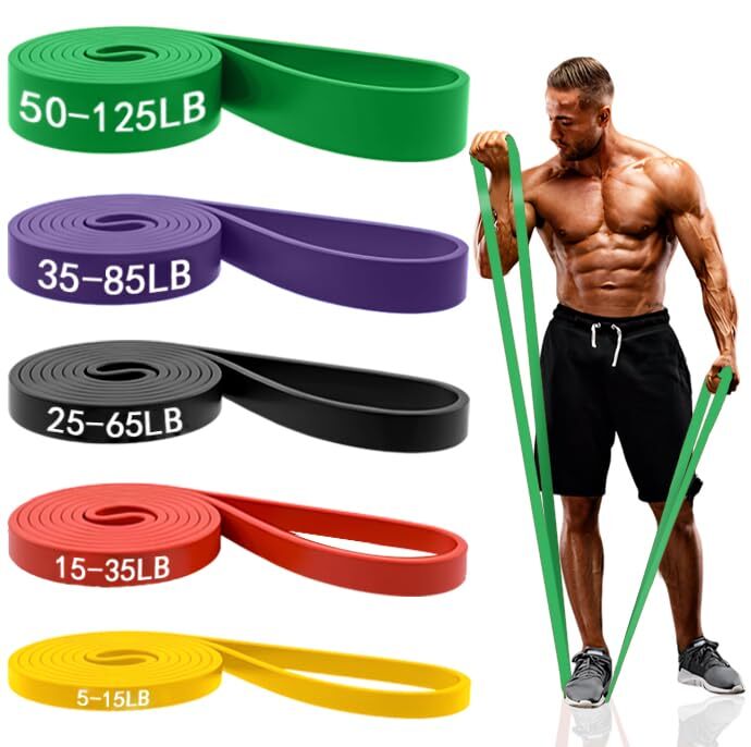 Resistance Bands for Working Out, Pull Up Assistance Bands Set for Men & Wome...