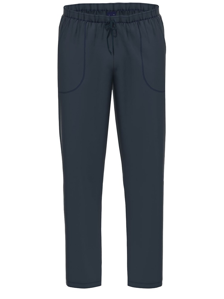 Ammann 9581 Full-Length Men's Loungewear Bottoms in Dark Blue Sizes M-3XL-image
