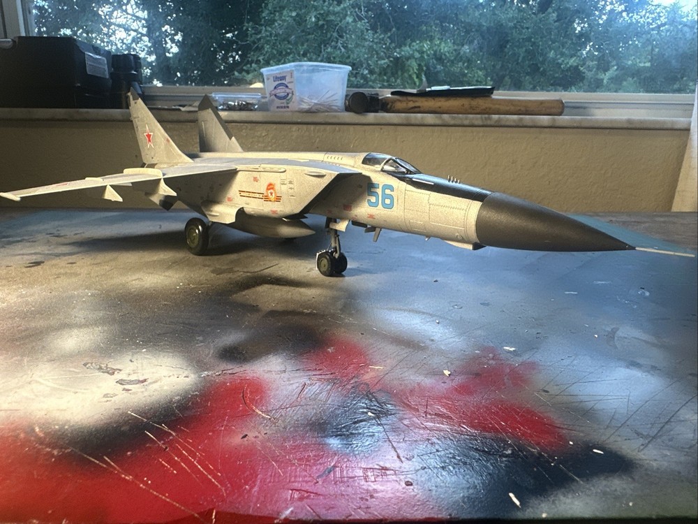 1/48 MiG-25PD ICM Professionally Finished Model Airplane