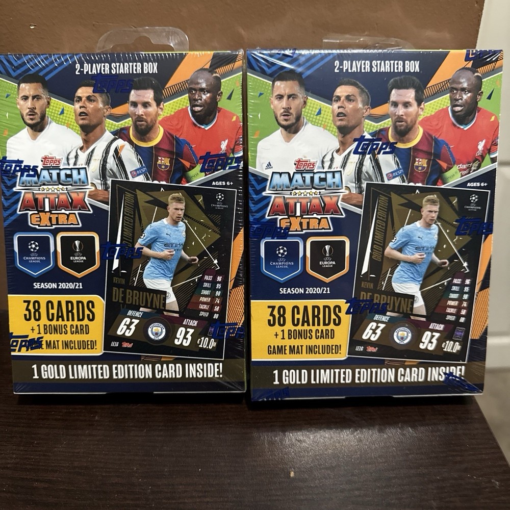 2020-2021 Topps Match Attax Extra 2 Brand New Sealed Boxes