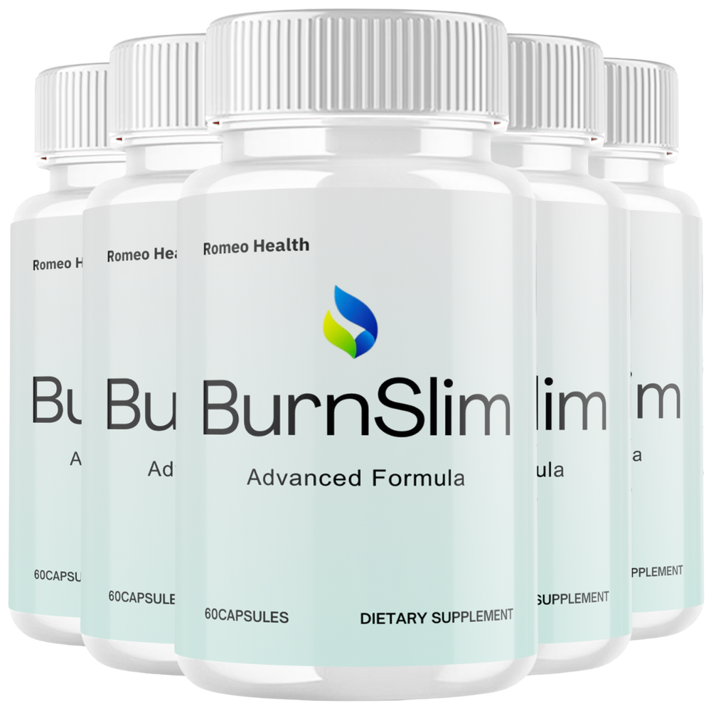 Burn Slim Weight Loss Support Pills, BurnSlim Healthy Energy (5 Bottle)