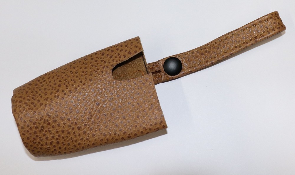 New Beechcraft Bonanza Emergency Landing Gear Lever Cover, Distressed Leather