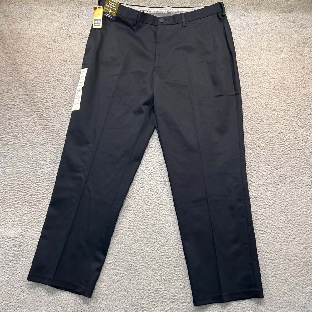 Haggar Mens Dress Pants Size 38X39 New With Tags NWT