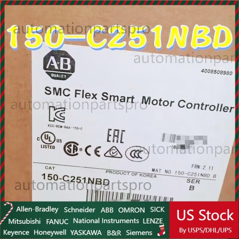 Allen-Bradley 150-C251NBD AB SMC Flex Smart Motor Controller US Free Tax