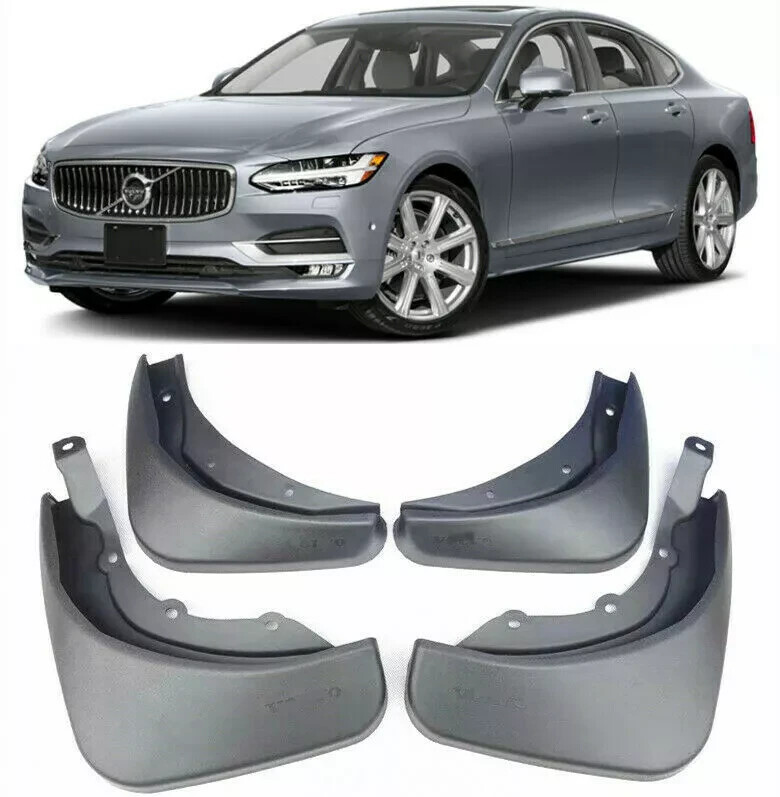 2016-2024 Volvo S90 Sedan Front & Rear Genuine Mud Flaps Splash Guards
