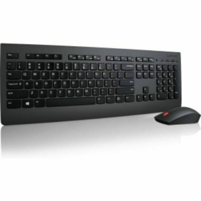 Lenovo 4X30H56796 Professional Wireless Keyboard and Mouse Combo