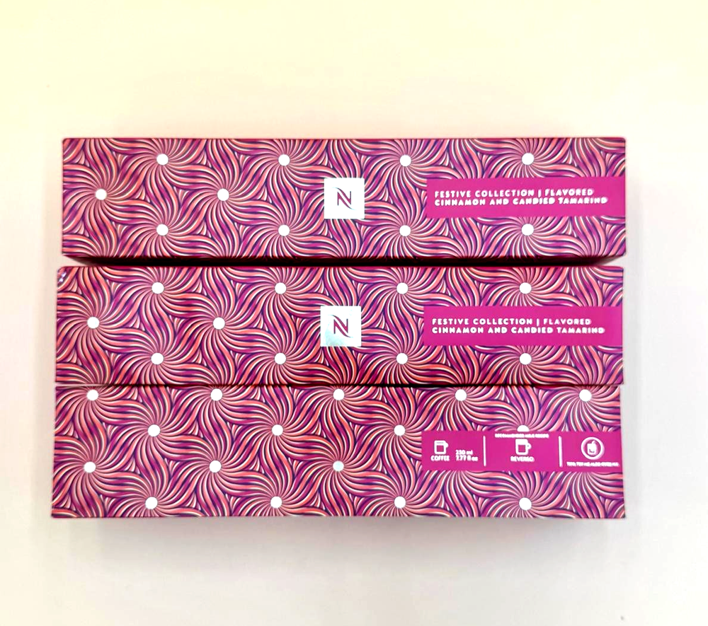 Nespresso Cinnamon and Candied Tamarind VERTUO 3 Sleeves Limited Edition