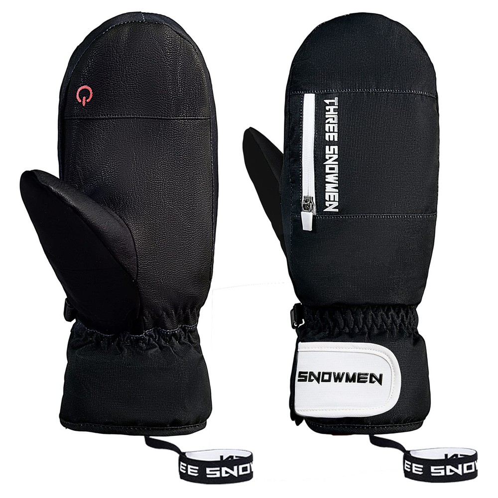 Ski Gloves Women Waterproof Warm Mittens for Men Women Winter Anti-Slip Snow ...