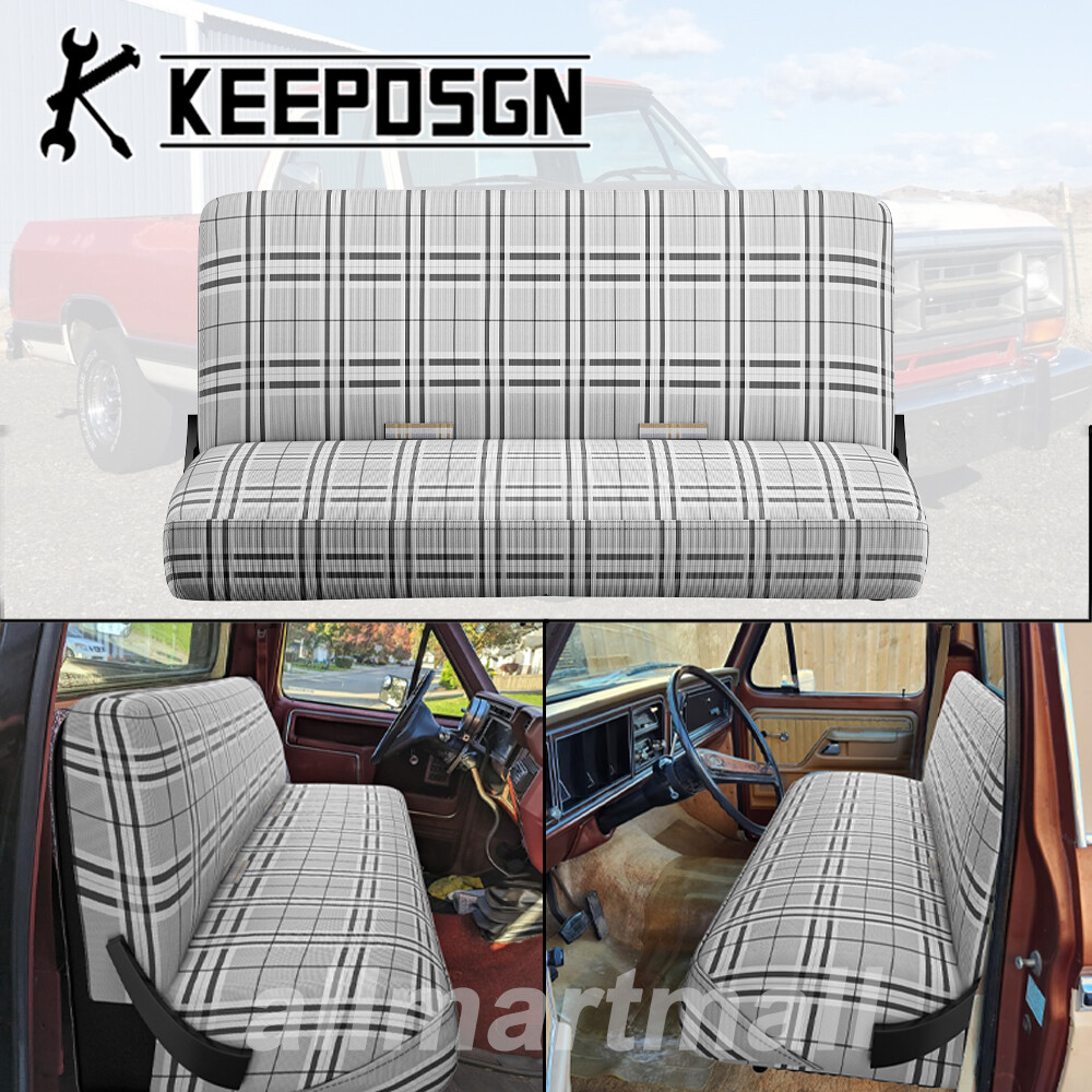 For Dodge D150 Old Truck Saddle Blanket Car Bench Seat Covers Front Full Size