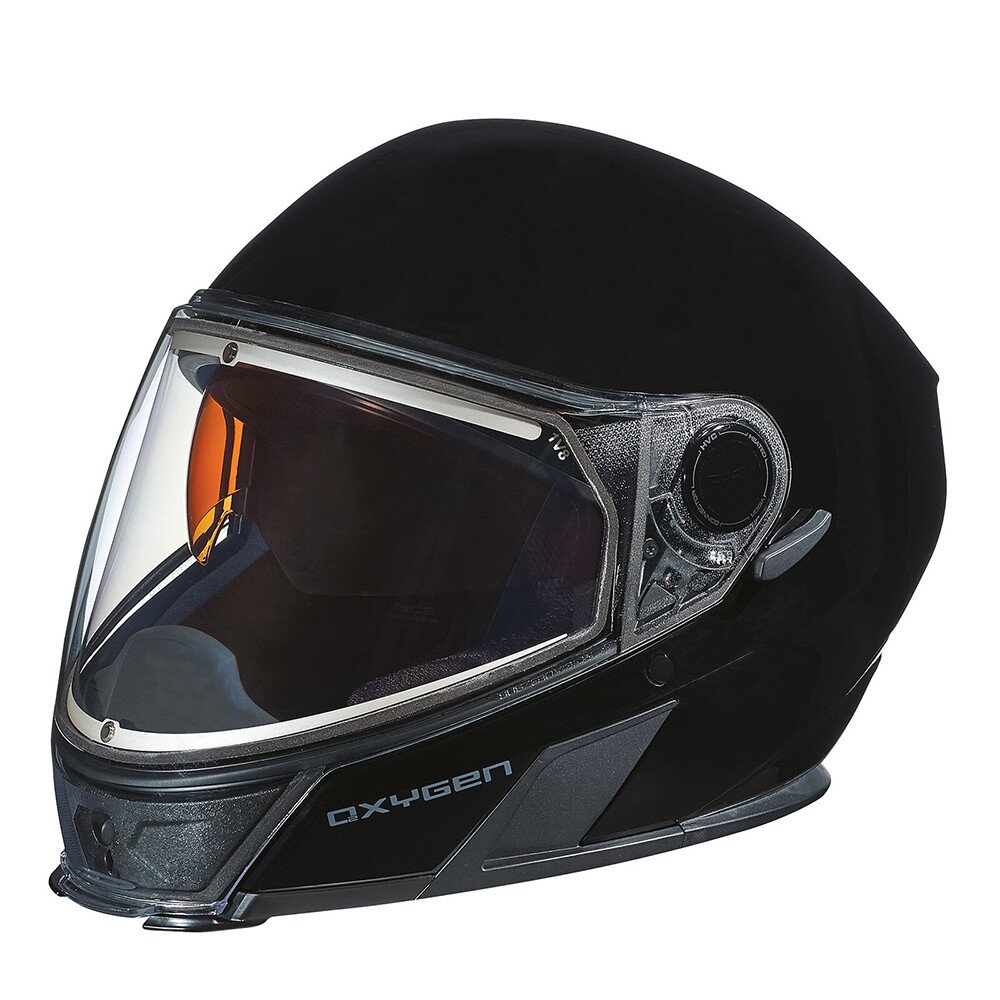 Ski-Doo DOT Modular Snowmobile Helmet with Heated Visor in Black