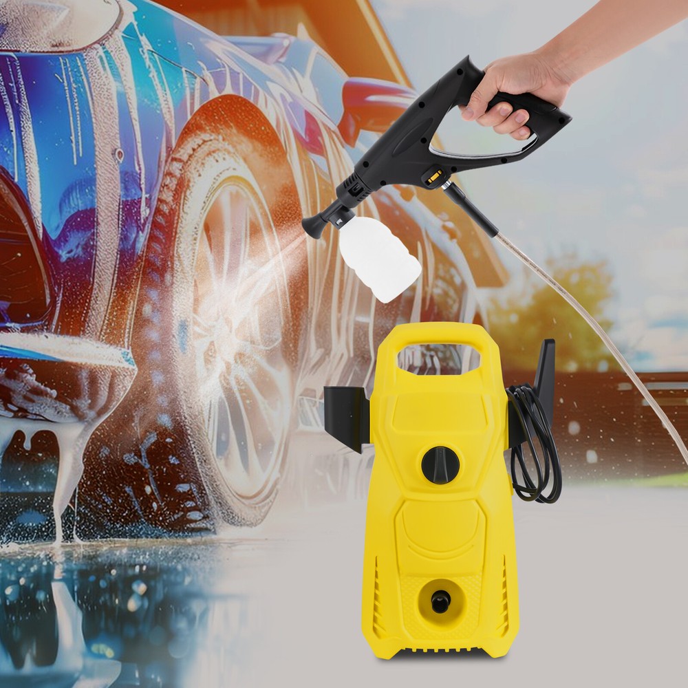 High Power Electric Pressure Washer with 10m Hose Portable Cleaning Machine