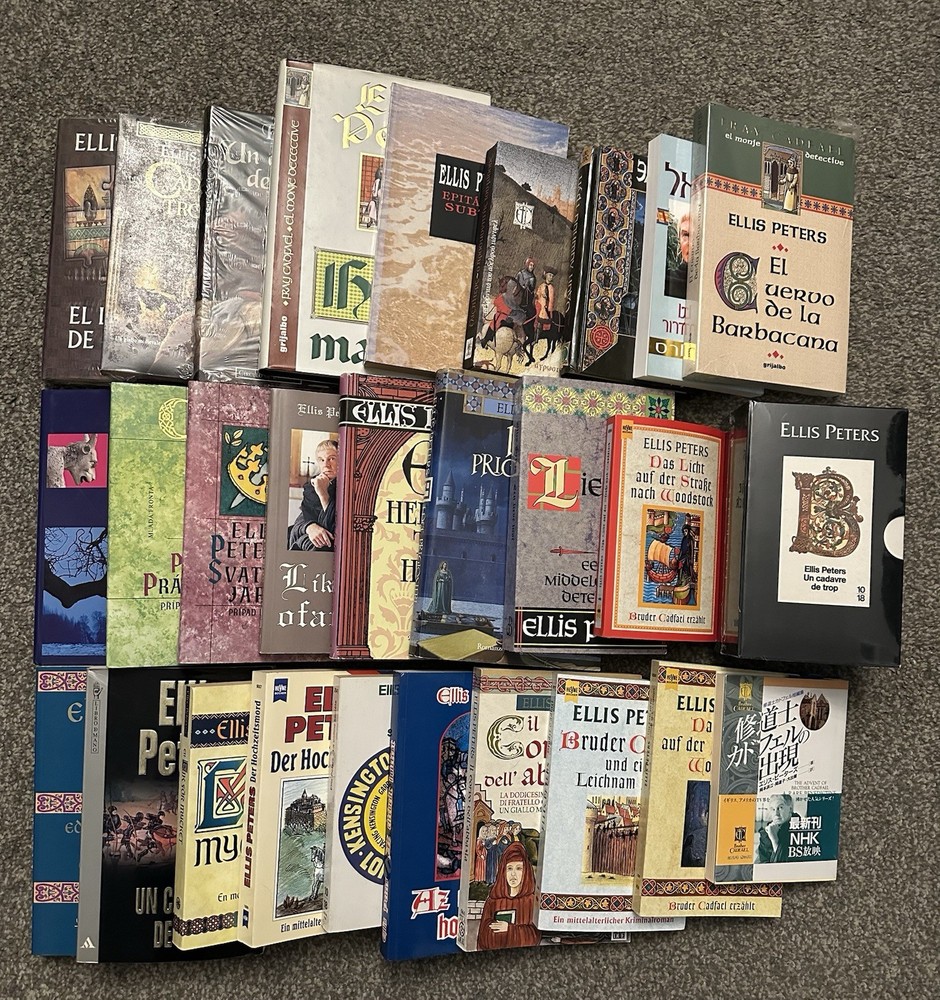 Ellis Peters Book Bundle x 31, Mixed Language, History, Action, Adventure, (xxx)