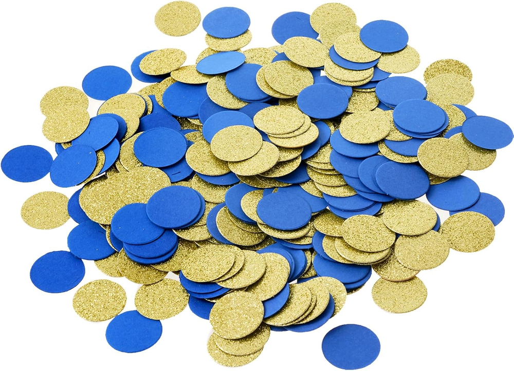 400Pcs Glitter Paper Confetti Circles Dots Sprinkling Paper Circle Dots for Grad