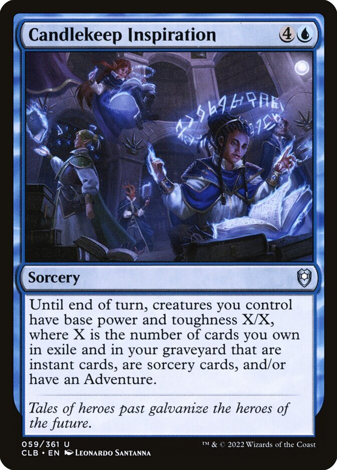 Candlekeep Inspiration (059) Battle for Baldur's Gate CLB MTG Magic