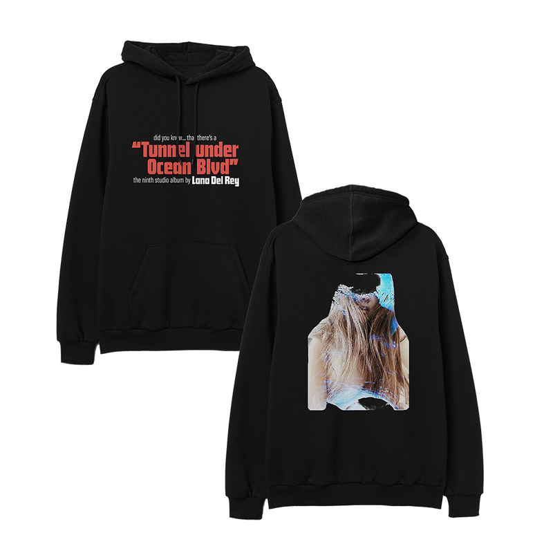 Lana Del Rey UNDER OCEAN BLVD HOODIE IN BLACK Hoodie S-5XL